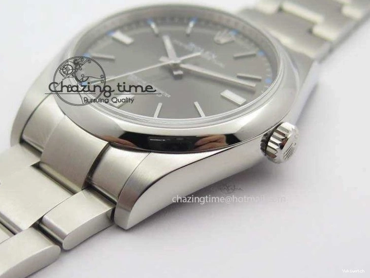 Perpetual 39mm Oyster Bracelet 114300 1:1 SS Best SA3132 Gray JF On Edition Dial 0306